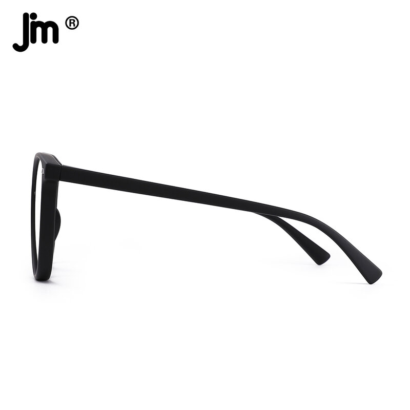 JM Fashion okrągłe damskie okulary do niebieskiego światła markowe okulary chroniące przed promieniowaniem niebieskim