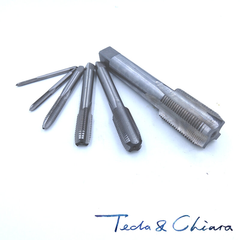 10Pcs M4.5 M5 M5.5 X 0.5mm 0.75mm 0.8mm Metric HSS Right Hand Tap Threading Tools For Mold Machining * 0.5 0.75 0.8 mm