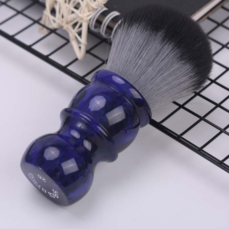 YAQI 26mm Timber Wolf Color Synthetic Hair Men Wet Shaving Brush