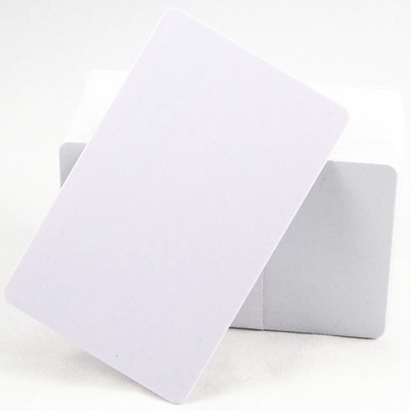 잉크젯 인쇄 가능한 빈 PVC 카드, 엡손 캐논 프린터용, 100 개/로트