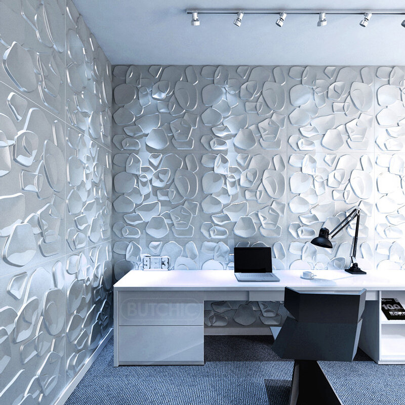 Panel de pared geométrico 3D, pegatina de papel tapiz, mural, diseño de diamante, decoración de azulejos, molde 3D, estética de los 90, 50x50cm, 12 unidades