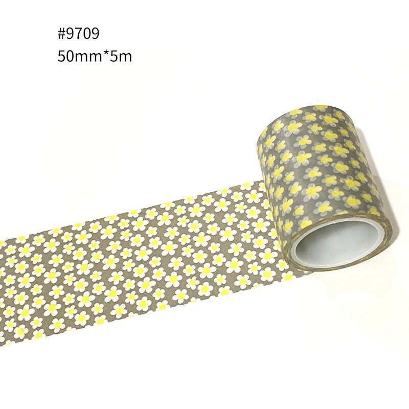 Washi fita washi ampla cor sólida fita de papel design padrão básico