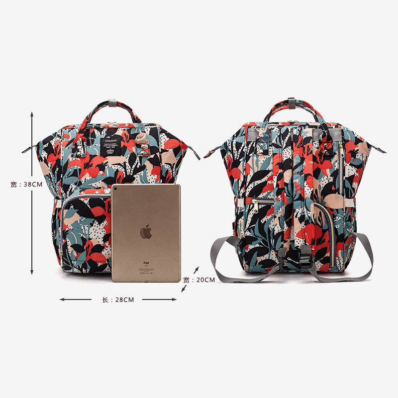 2020 nova moda saco de fraldas do bebê mochila para a mãe maternidade cuidados com o bebê sacos de enfermagem fralda viagem mochila carrinho de criança kit