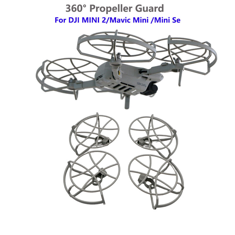 สำหรับ DJI Mavic Mini 2/SE ใบพัด Guard Enclosed Protector Props ใบมีดกรงสำหรับ Mavic Mini Drone อุปกรณ์เสริม