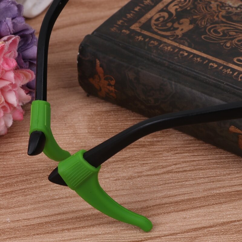 Glasses Ear Holder Anti Slip Kids Fix Tip Silicone Grips Eyeglasses Hooks Temple 649C