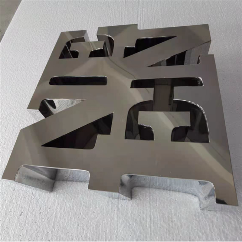Factoy Outlet Outdoor polished stainless steel letters, mirror stainless steel words, stainless steel shop signs logo