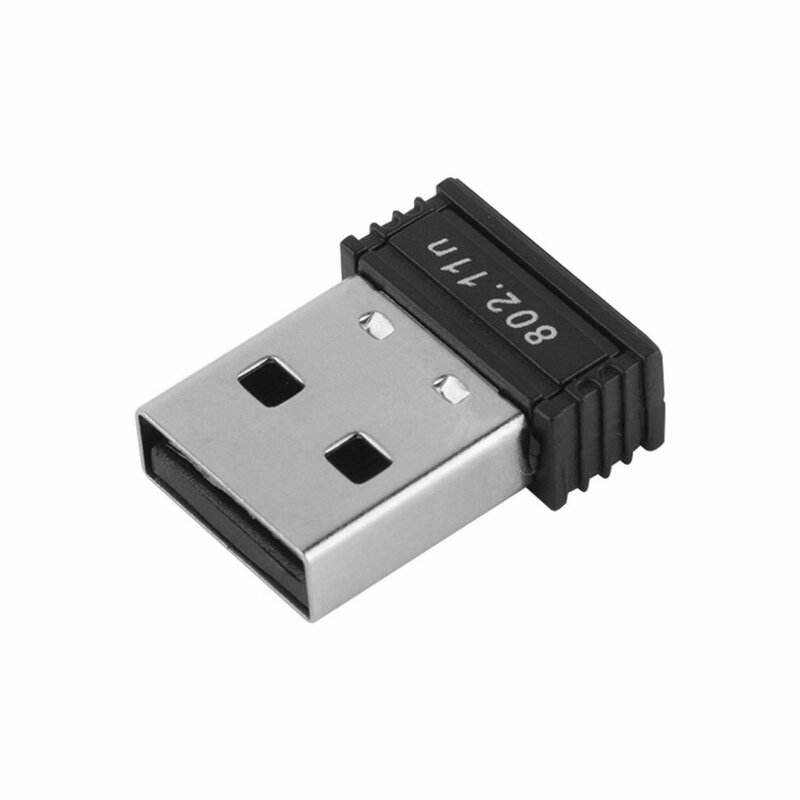 1pc Mini Adapter USB Wifi antena bezprzewodowa Wi-fi Dongle N 802.11 B/ G /n o wysokiej mocy 150 mb/s Laptop Ethernet zewnętrzny 2.4G