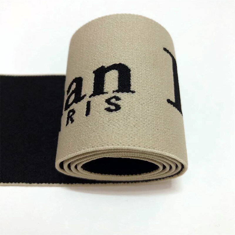 3/6/10/45 jardów żakardowe elastyczne wstążki torby na ubrania elastyczna guma DIY akcesoria do szycia gumka