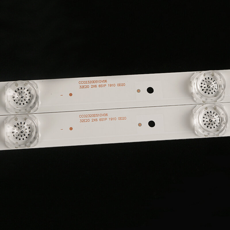 10 pièces (5TV) led rétro-éclairage pour 32 pouces CC02320D510V09 32E20 2X6 6S1P 0D20 5.0 MS-L2027 V1 CC02320D510V06 1410 HD-32R900