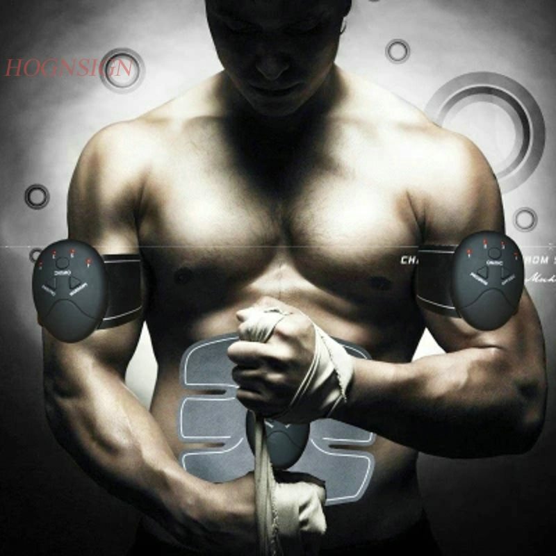 Instrumento de emagrecimento abdominal, fitness, equipamento inteligente de estimulação elétrica preguiçoso, cuidados com o corpo muscular
