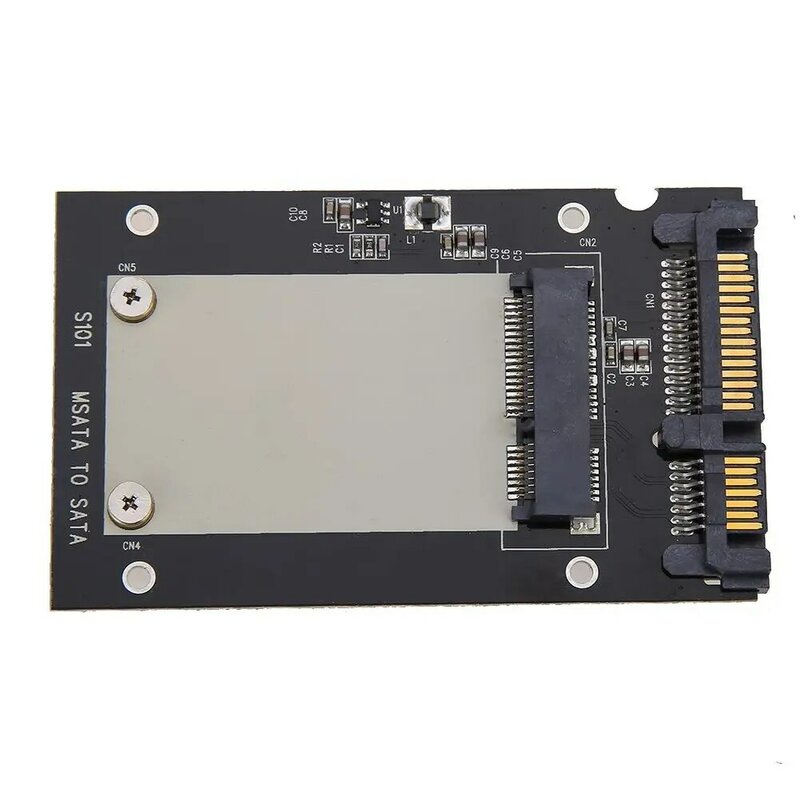 Mini SSD Universal mSATA a SATA estándar de 2,5 ", tarjeta adaptadora de 22 pines para Windows 2000/XP/7/8/10/Vista Linux Mac 10 OS