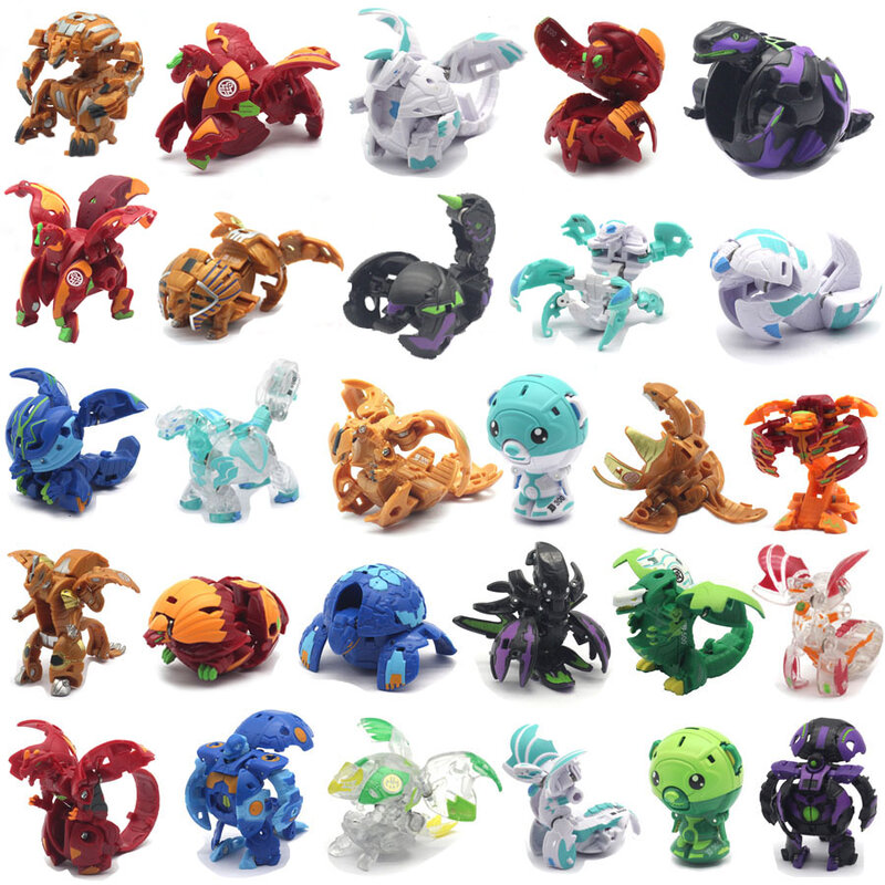 Bakuganes, Trox, 5.08 cm high collectible dolls and trading cards, suitable for children 6 years old and above