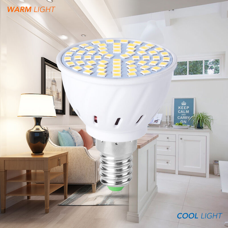 Bombilla LED E27 E14 para iluminación del hogar, foco Gu10 MR16, 5W, 7W, 220V, GU5.3