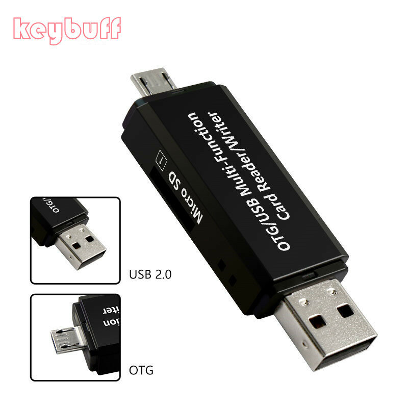 multi memory card  SD/TF OTG  Reader Micro Card Reader Adapter Type-C Micro USB SD Memory Card for Type C/Android/PC deveice