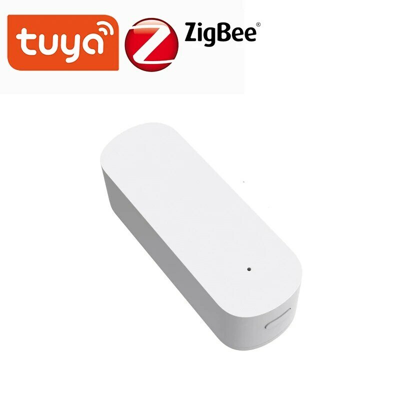 Малый Смарт-датчик вибрации Tuya Zigbee, датчик движения, датчик обнаружения сигнализации, для шлюза tuya, для умного дома