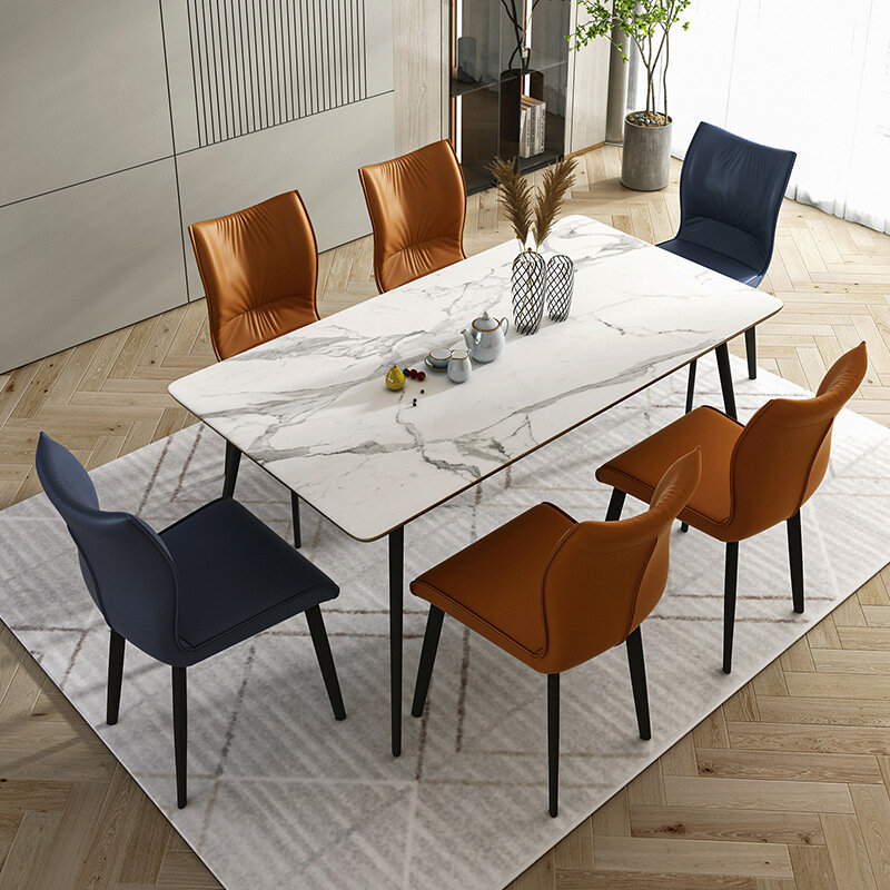 Chaise de salle à manger moderne à dossier simple, chaise de négociation, de manucure, de Restaurant à domicile, de hamburger, de café, de thé au lait, chai