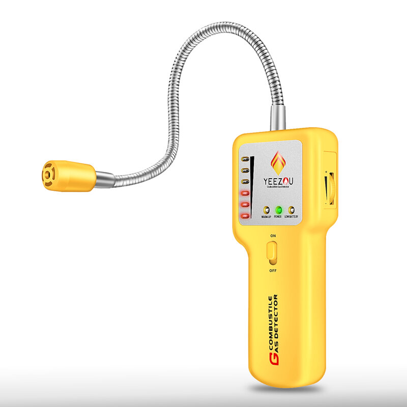 Techamor Y201 Tragbare Handheld Methan Propan Brennbaren Natürliche Gas Leck Sniffer-software-protokoll-analyse Detektor