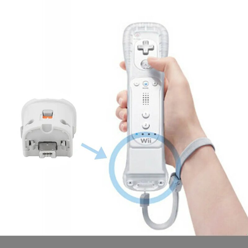 MotionPlus Motion Plus Adaptador Sensor para Nintendo Wii Remote Controller