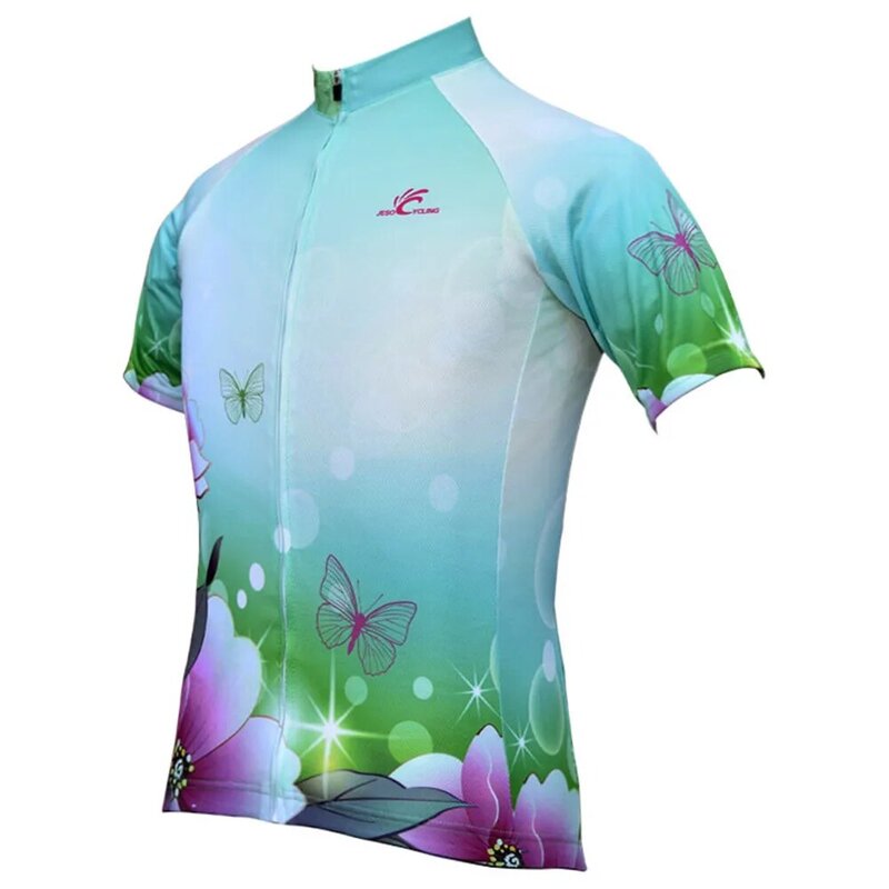 사이클링 저지 2020 여성 MTB 자전거 저지 셔츠 Maillot Ciclismo 짧은 소매 통기성 새로운 프로 팀 사이클링 의류 착용