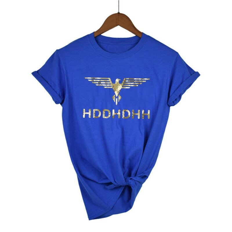 HDDHDHH damska koszulka z krótkim rękawem z nadrukiem Brand New Street dopasowana koszulka z krótkim rękawem