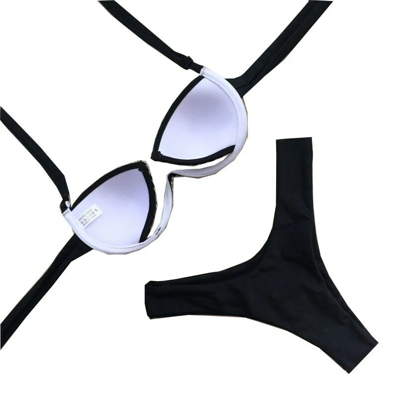Marca de lujo bikinirhineston diamante traje de baño de cintura alta juego de bikini estilo push up Sexy traje de baño de cristal para mujer