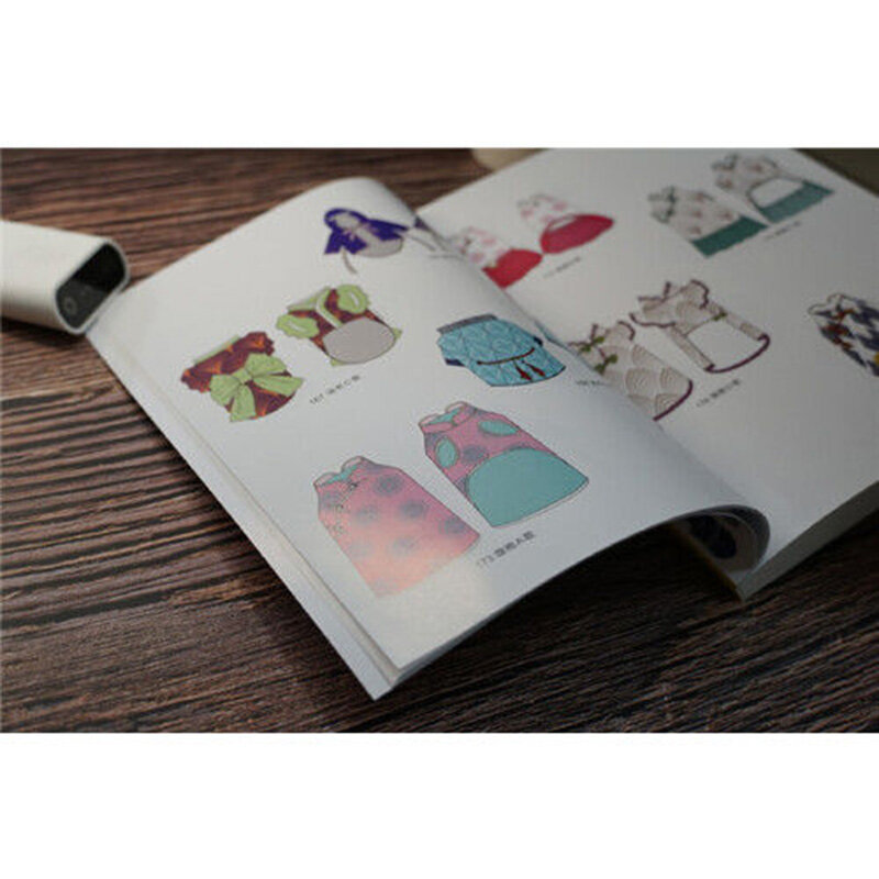 200 kasus pakaian hewan peliharaan pola buku gambar anjing kucing Kostum Desain Buku DIY membuat pakaian anjing buku Tutorial