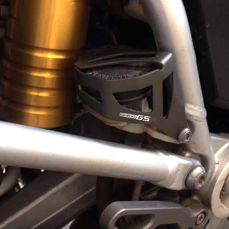 Per BMW R 1200 1250 GS ADV GS LC pompa freno posteriore moto serbatoio fluido coppa olio protezione coperchio protezione R1200GS R1250GS