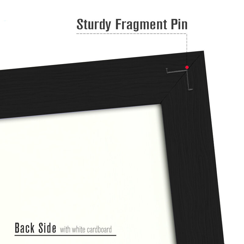 MDF Frame Pin Board bacheca in sughero 20x30cm cornice in legno bacheca 10 colori bacheca per appendere o scrivania con perno nave gratuito g