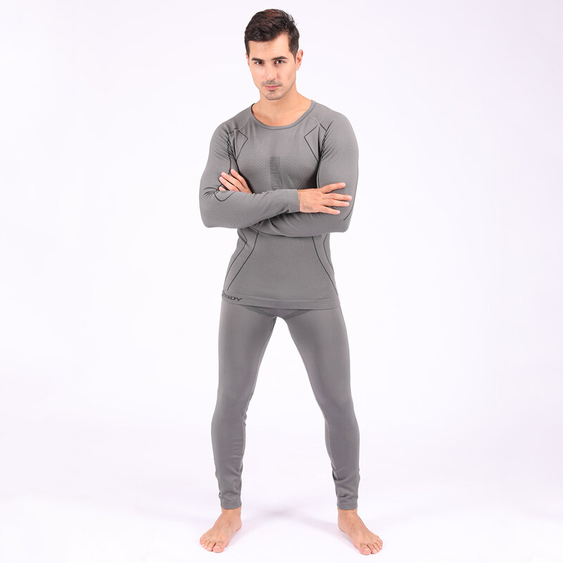 Johns – ensemble de sous-vêtements thermiques pour homme, sous-vêtements en molleton à Compression, Sweat-shirt à séchage rapide, Sexy, Fitness