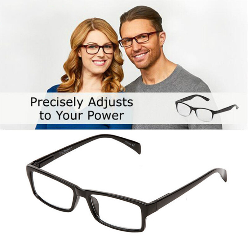 ZUEE occhiali da lettura One Power lettori di alta qualità donna uomo regolazione automatica occhiali da presbiopia bifocale occhiali da 50 a 250