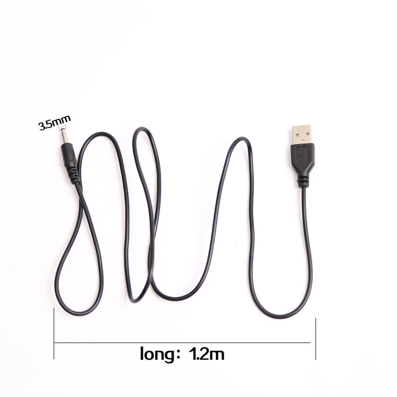 Ems用usbケーブル/ワイヤー,理学療法機接続,マッサージ装置,長さ1.2m,3.5mm,1〜2個。