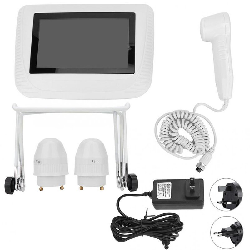 ポータブル電気顔分析装置,顔の皮膚検出器,2つのレンズを備えた衛生ツール