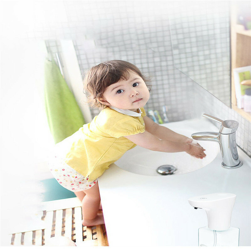 250ML/450ML Rechargeable Sensing Automatic Soap Dispenser Pump Waterproof Liquid Soap Dispensador Shampoo Dispenser Bathroom