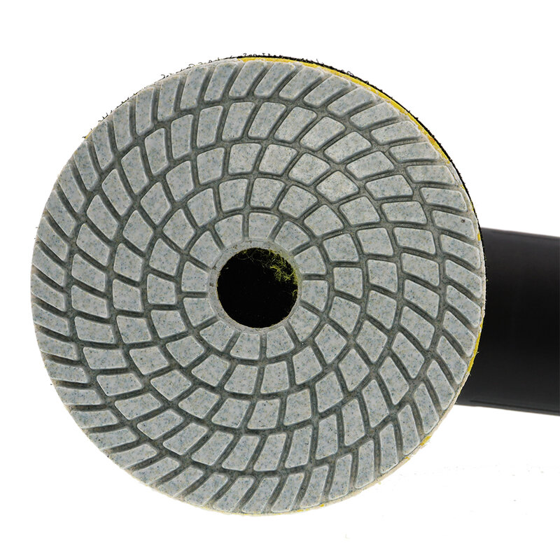 7 шт. 5-дюймовый Алмазный полировальный диск Белый 125 мм гибкие шлифовальные диски для гранита мрамора камня вращающийся шлифовальный диск
