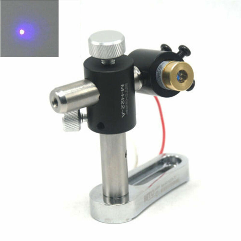 Technologie de diode laser bleue en verre focalisable avec support de 13.5mm, 405nm, 20mW, DOT, 13x42mm