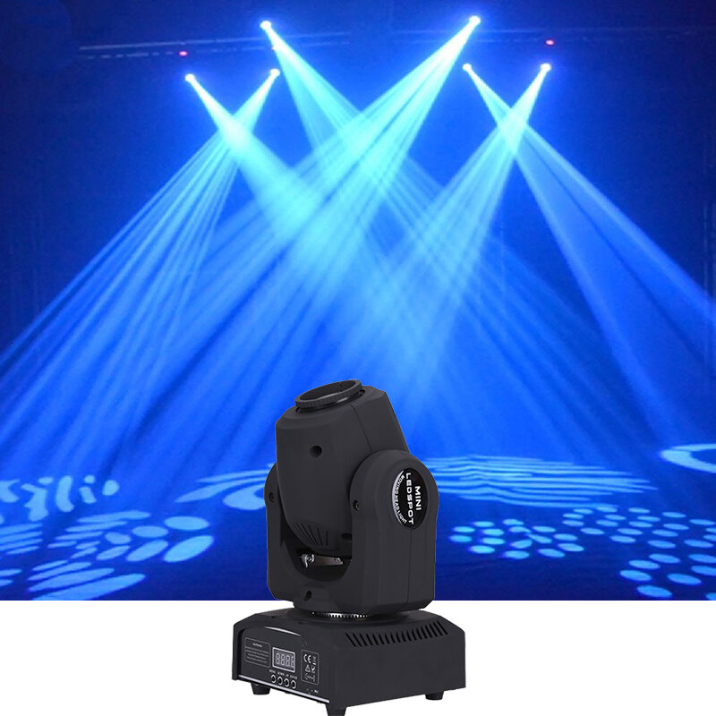 Hot Sales Mini Spot 30W LED Moving Head Light With Gobos Plate&Color Plate,High Brightness 30W Mini Led Moving Head Light DMX512