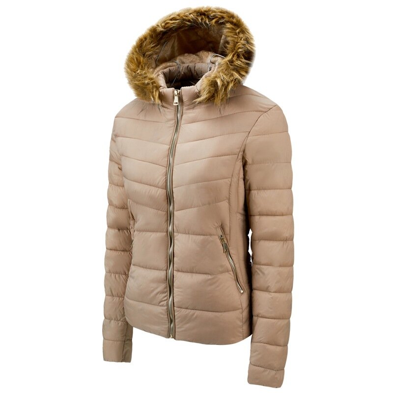 2021 여성 겨울 가을 재킷 면화 패딩 후드 대형 느슨한 여성 두꺼운 코트 짧은 단색 캐주얼 여성 파카 S-3XL