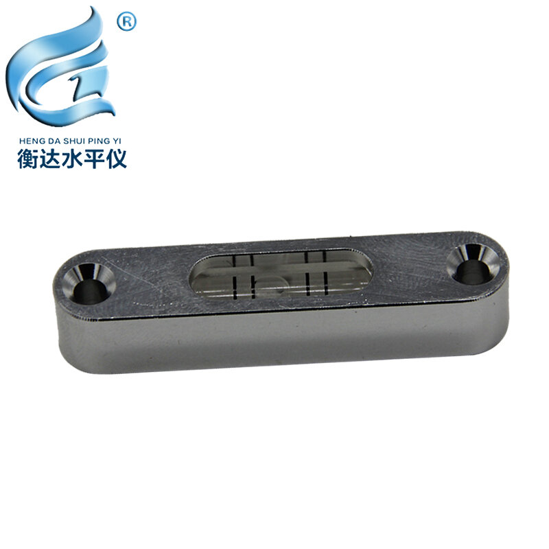 Presisi tinggi tingkat gelembung aluminium Aloi portable level ruler50 * 10*10mm