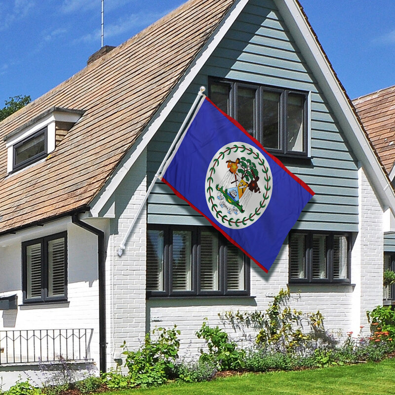 3X5 Ft BZ Belize Flagge