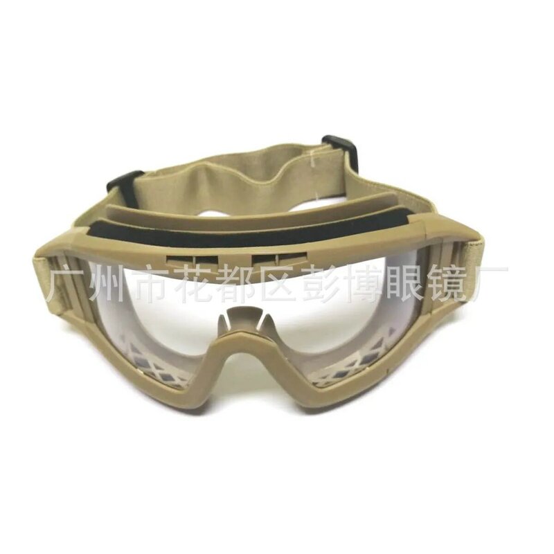 Proca strzelanie okulary ochronne zagęszczony obiektyw odporne na uderzenia gogle taktyczne okulary ochronne ochrona przeciwpożarowa