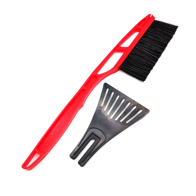 Car Roof Windshield Front Hood Snow Removal Brush Ice Scraper Defroster Tool