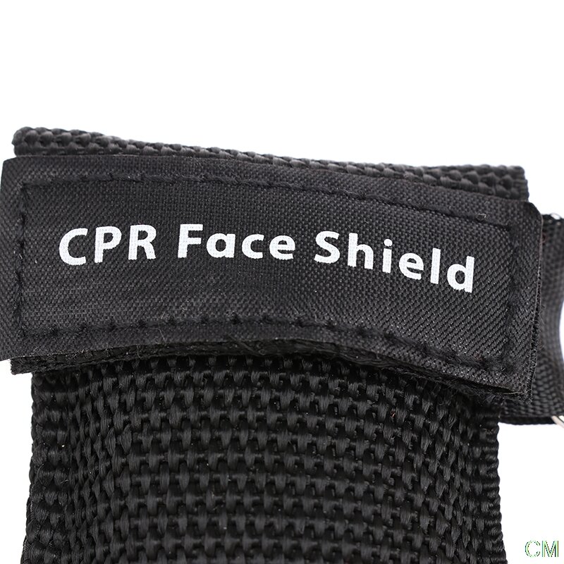 หน้ากาก Resuscitator First Aid Skill การฝึกอบรมการหายใจหน้ากากปากปากความปลอดภัย Breath One-Way Face Shield