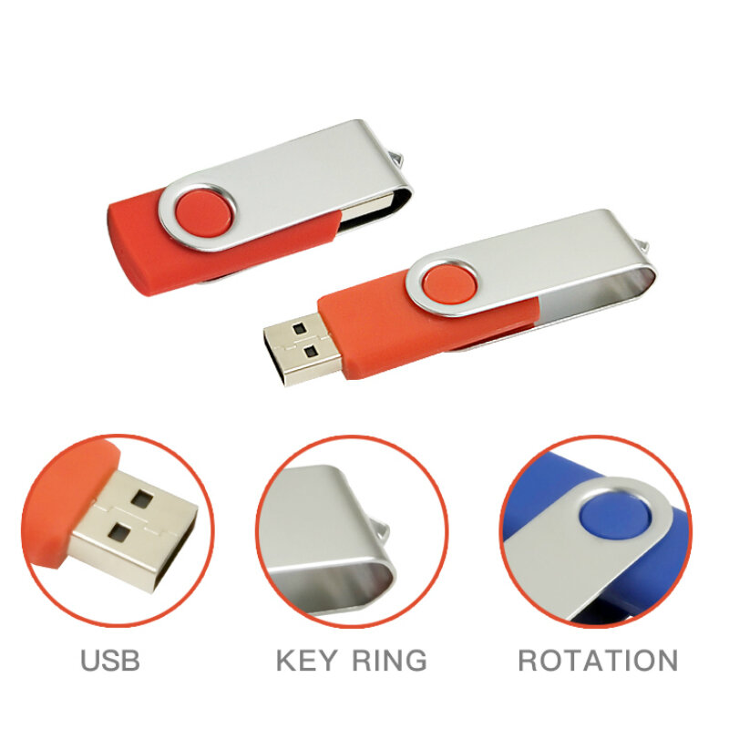 Logotipo personalizado USB Key Shape Pendrive, Metal Memory Stick, Flash Drive, Disco USB, Empresa Presentes, 4GB, 8GB, 16GB, 32GB, 64GB, 128GB