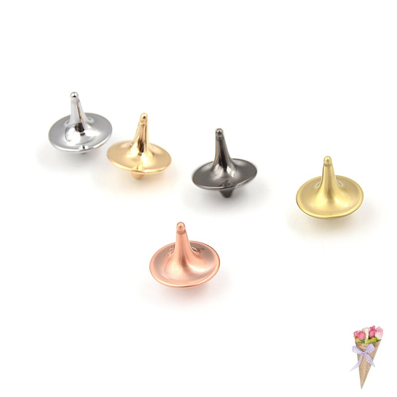 Metal Spinning Top Toys for Children Adult Antistress Gyroscope Office Party Game favor Spin Top Spinner Gyro Toy 5 Colors