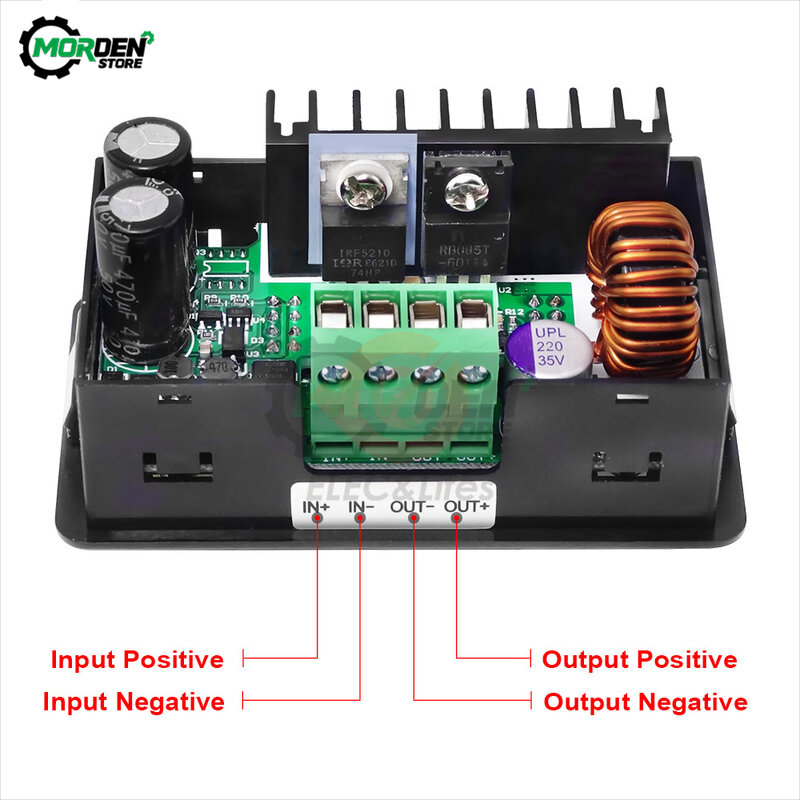 DPS3005 DPS5005 Communication Constant Voltage Current Step-Down Programmable Power Supply Module Voltage Converter Voltmeter