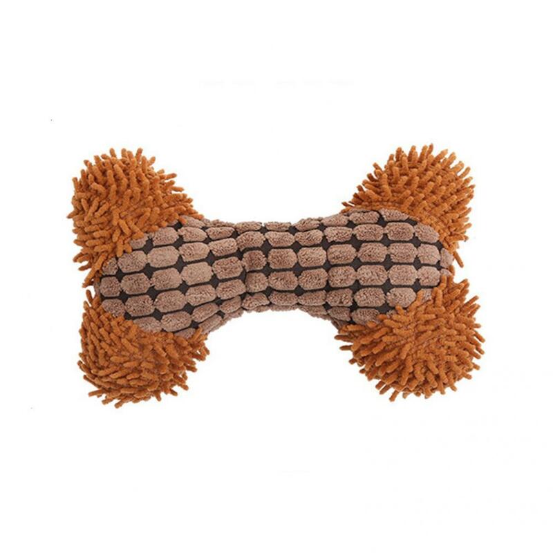 Lovely Pet Squeaky Toy Soft Touch Creative  Dog Chew Toy Small Medium Dog Chew Toy   for Puppy  Dog Stuffed Toy