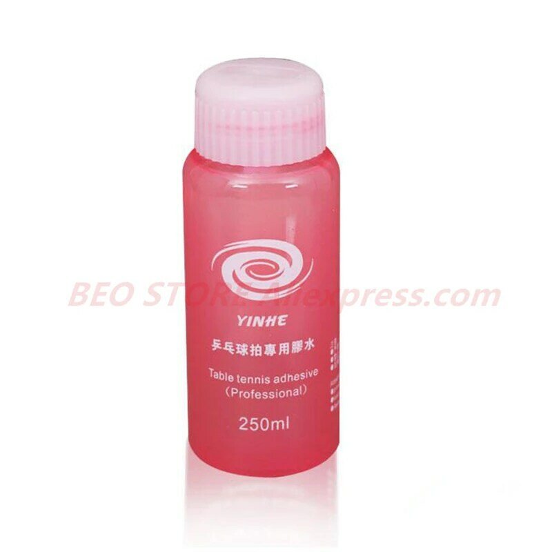 Yinhe tênis de mesa velocidade cola 250ml esponja efeito impulsionador profissional cola sintética original yinhe ping pong cola