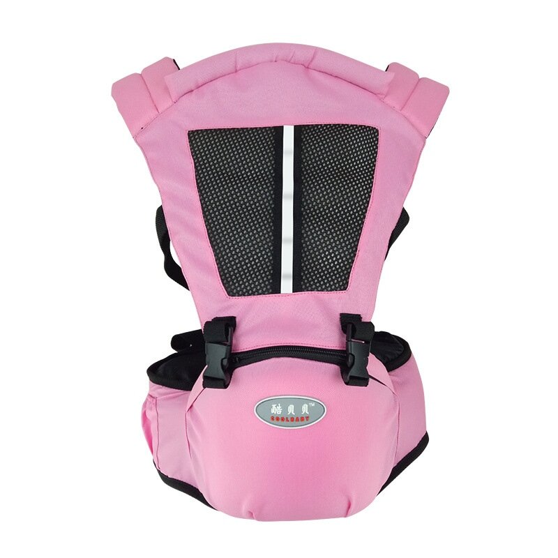 Breathable Baby Carrier สำหรับเดินทางเด็กทารก Baby Hipseat Carrier ด้านหน้า Kangaroo Baby Wrap สลิงสำหรับ 0-30 เดือน