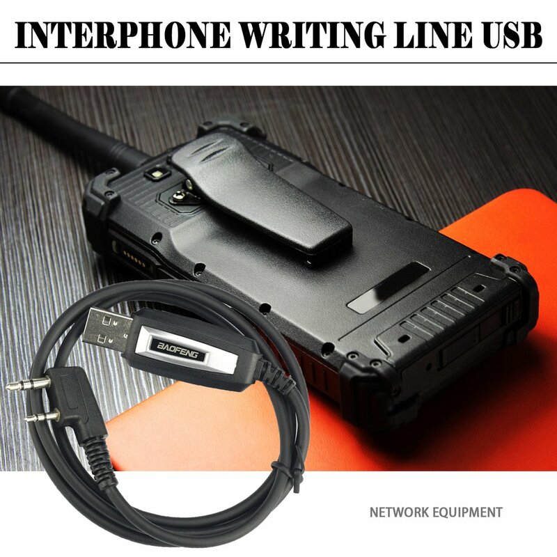 Kabel do programowania USB Baofeng ze sterownikiem CD dla BaoFeng UV-5R BF-888S UV-82 GT-3 akcesoria walkie talkie