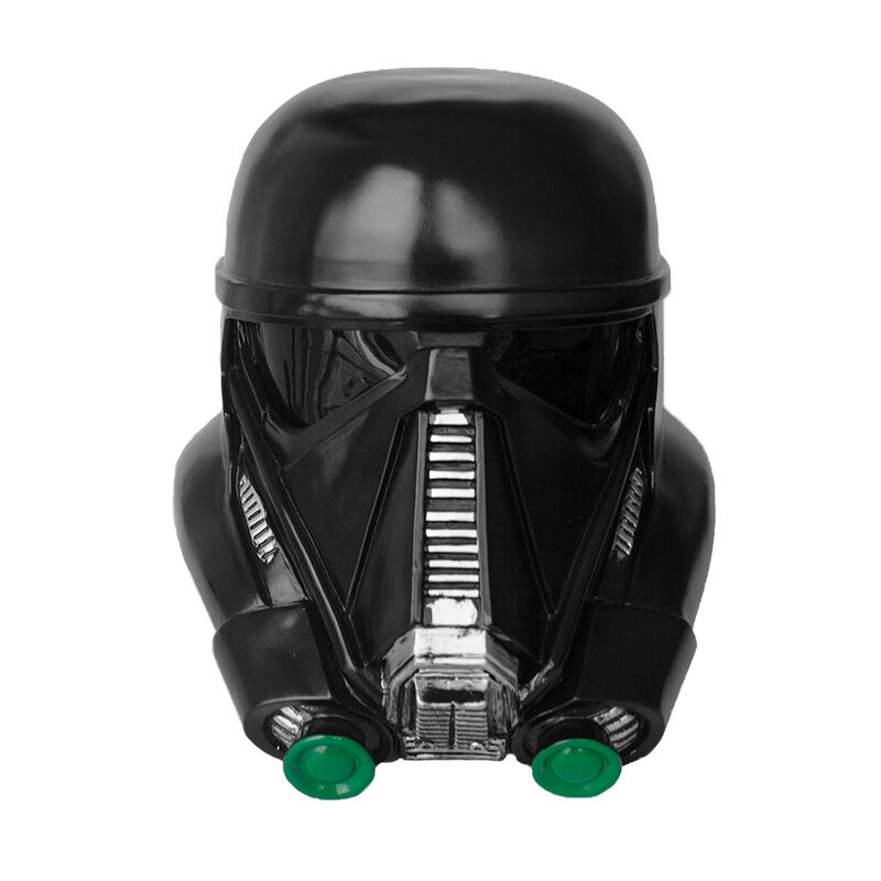 YDD-casco de soldado negro de la muerte, máscara de Cosplay para niños y adultos, regalo